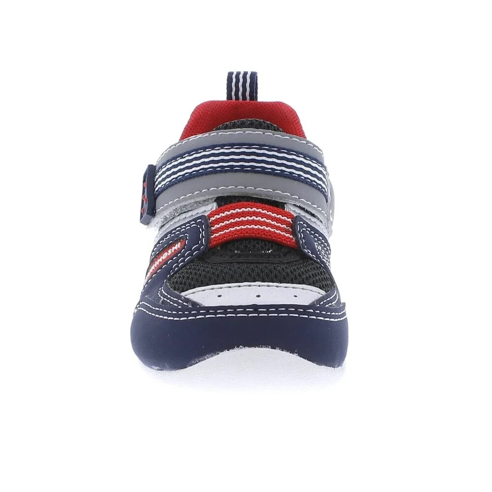 Tsukihoshi Neko Sneakers Toddler US 4 Navy Red Round Toe Casual Shoes ZAP2478